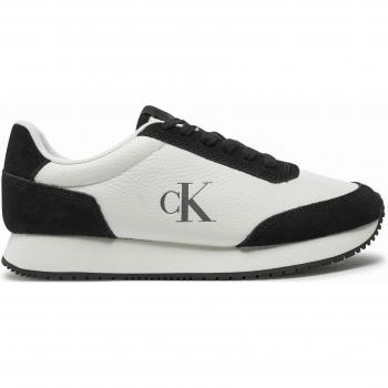 CK Jeans Runner Laceup Low Mix Mg Sneakers in Weiß