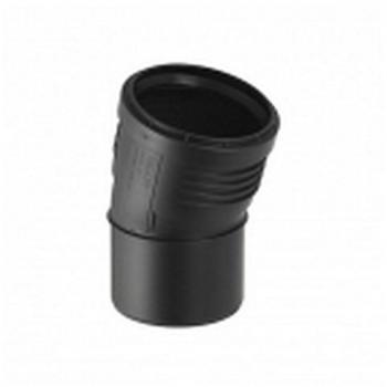 Curva Innesto PP Geberit 15° con Guarnizione Silent Ø90
