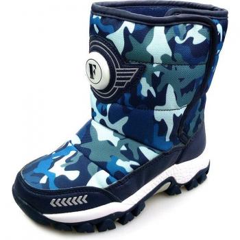 Marine Wolle Schnee Stiefel