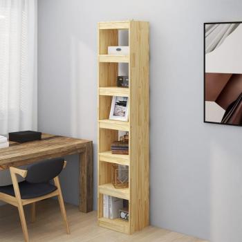 Librería divisoria 40x30x199 cm Madera maciza de pino