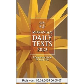 Moravian Daily Texts 2023