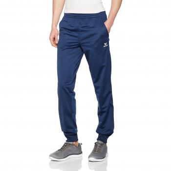 ERIMA Herren Polyester Trainingshose mit Bündchen - male - Blau - M