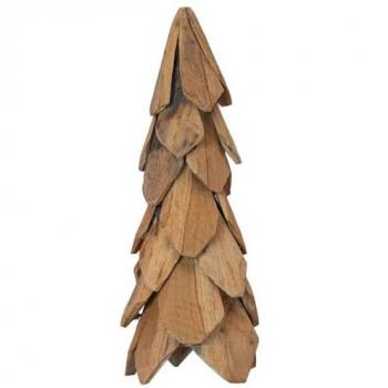 Solid Teak Christmas Tree 50 cm with Stand – vidaXL