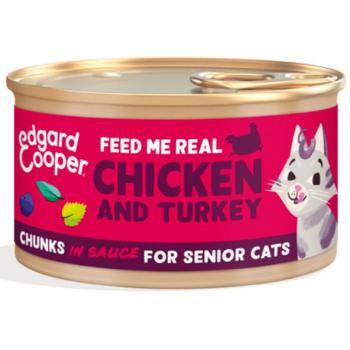 EDGARD COOPER Edgard & Cooper Senior Lattina Multipack 18x85G POLLO E TACCHINO