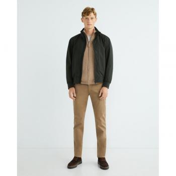 Cárdigan Gant Hombre Crema Liso