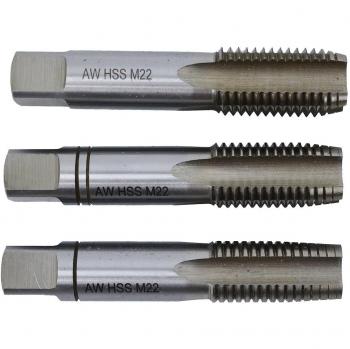 Set gwinte M2 HSS M14x2,00 3 pz