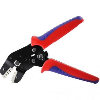 SN-48BS Wire Crimping Pliers for 0.25-1.5mm² (23-16AWG) with 2.8, 4.8, 6.3mm Tabs