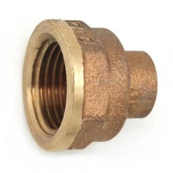 Frabo - Nipplo bronzo diritto femmina a saldare