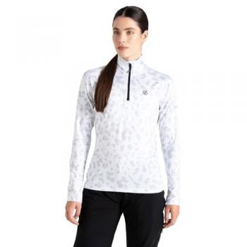 Dare2B Technisches Sweatshirt Divulge Core DWL451 Damen Langarm Weiß Regular Fit