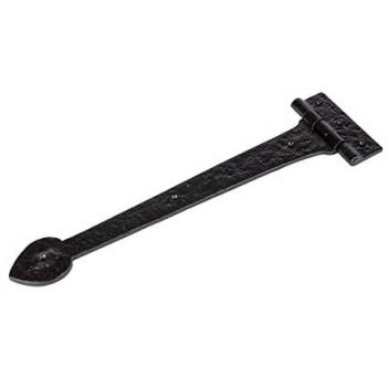 Black Traditional T-Hinge 405mm