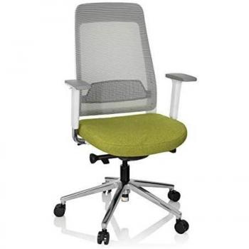 Sedia da ufficio ergonomica CHIARO T2 WHITE Verde / Grigio
