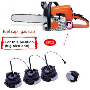 Durable 3pcs Fuel Oil Filler Cap Set for STIHL FS90 FS100 FS110 HT101 KM90 4 MIX Series Replacement 00003500533