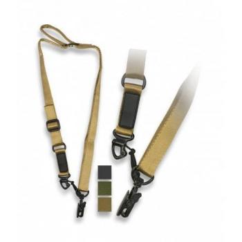 Porta-armas Coyote BarbaricForce con correa de nylon, hebillas de ajuste ABS, mosquetón y anillas metálicos