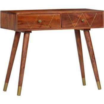 Console Moderno Legno di Acacia Mielato