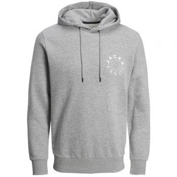 Jack & Jones - Sudadera con capucha mangas largas con bordado frontal de hombre