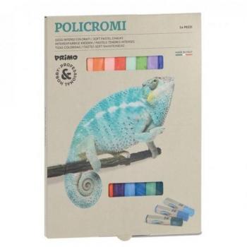 Gessi policromi jumbo primo - 24 pezzi/24 colori