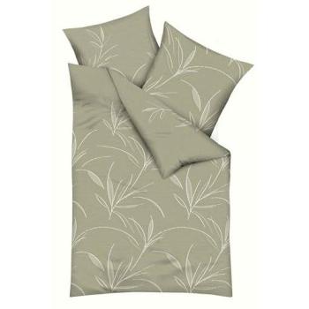 Kaeppel Organic Mako-Satin 80x80 cm Bettduft‑Set – Khaki