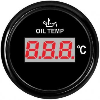 Oil Temperature Gauge 50-150°C LCD Display for Cars and Boats