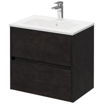 Montego Minimalist Basin Vanity Unit with 2 Drawers