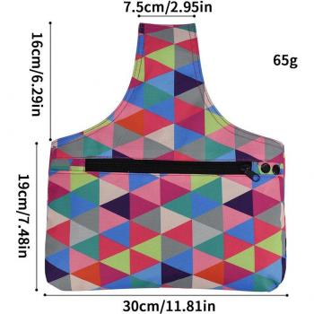 Bolsa de ganchillo impermeable