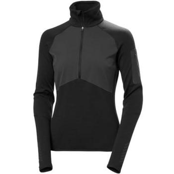 Sudadera Helly Hansen Lifa Merino con Forro Polar para Mujer – Capucha Negra