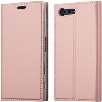 Cubierta Protectora MagnaCierre con Tarjetero y Soporte – Clase Oro Rosa
