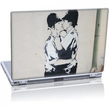 Kondor Limited Wrappz - Adhesivo decorativo para portátil (15), diseño de Banksy
