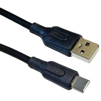 Xo NB200TC1 Cable de carga y datos USB‑A a USB‑C 1 m negro