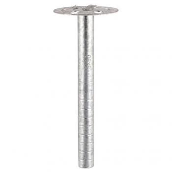 Timco 8.0 × 170 mm Zinc Metal Insulation Fasteners – 50pcs Bag