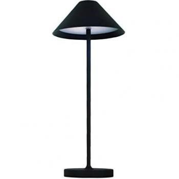 Lampada da tavolo in alluminio 3W nera Liberty
