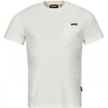 T-shirt Schott TS KEA 1 Blanc