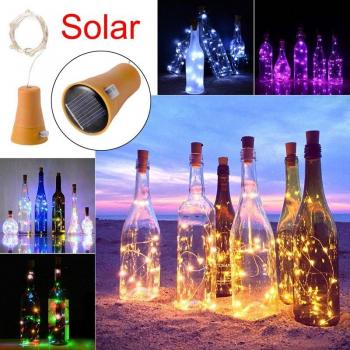 Corona de Vino Iluminada