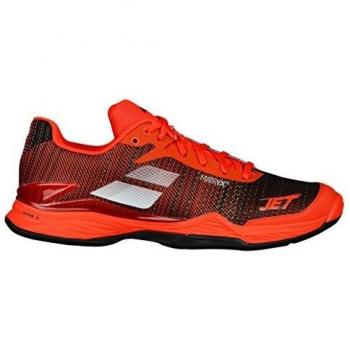 Babolat Jet Mach II Clay Zapatillas de Tenis Naranja/Negro para Hombre