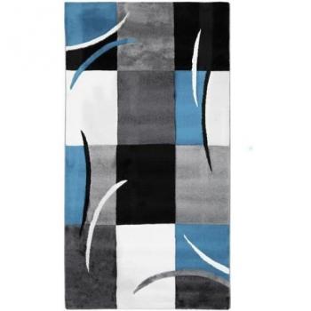 Tapis THE DECO FACTORY RUBY CUBES Motifs Carreaux Synthétique Moderne