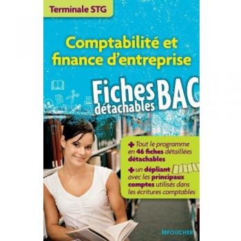 Comptabilité Et Finance D'entreprise Tle Stg