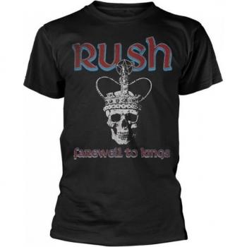 Rush T-shirt Unisex Addio ai Re Nera