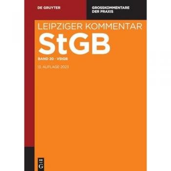 Völkerstrafgesetzbuch (Großkommentare der Praxis)