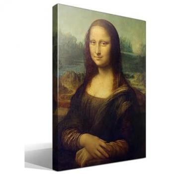 Impresión giclée de la Gioconda sobre tela 70x95 cm