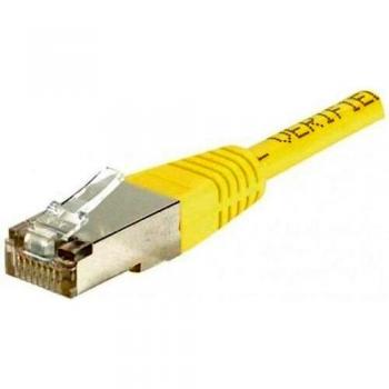 Patchkabel FUTP CAT.5e gelb 0,7 m