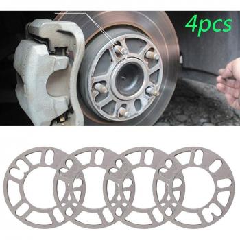 Universal Car Wheel Spacers (4Pcs: 3mm, 5mm, 8mm, 10mm)