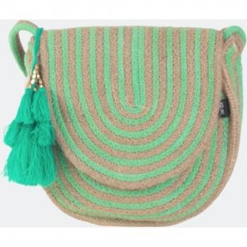 Bolso Bandolera Ébano de Yute