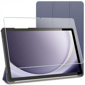 Coque Arrière Smartcase EbestStar pour Samsung Galaxy Tab A9+ (2023) - Bleu Foncé