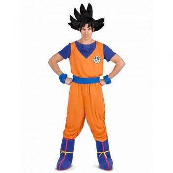 Disfraz de Goku XL (Camiseta, fajín, pantalón, cubrebotas y brazaletes)