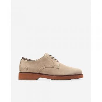 Zapatos de hombre Cole Haan - Montrose Oxford de ante marrón claro
