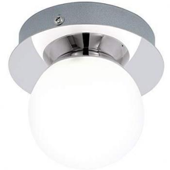Plafón de Techo LED Cromo 3W con Luz Cálida – Modelo Mosiano