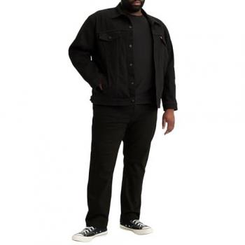 Levi's Herren Slim-Fit Jeans 511™ Plus, schwarz, Größe 48, Länge 32