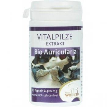 Pilze Wolhrab Auricularia 60 Cápsulas