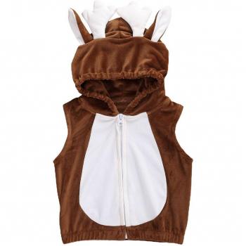Costume 3D Cerf Enfant Peluche Bois Fille Garçon