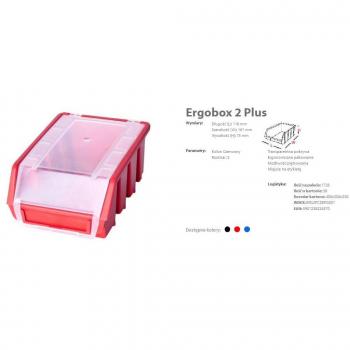 Boîtes de stockage empilables Patrol Group 1 Ergo M + Rouge