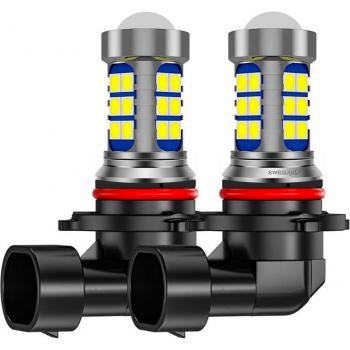 Ampoules LED antibrouillard H8 H11 HB4 9006 P13W PSX24W, 2 pièces, feux avant, 6000K